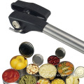 Stainless steel manual safety smooth edge can opener